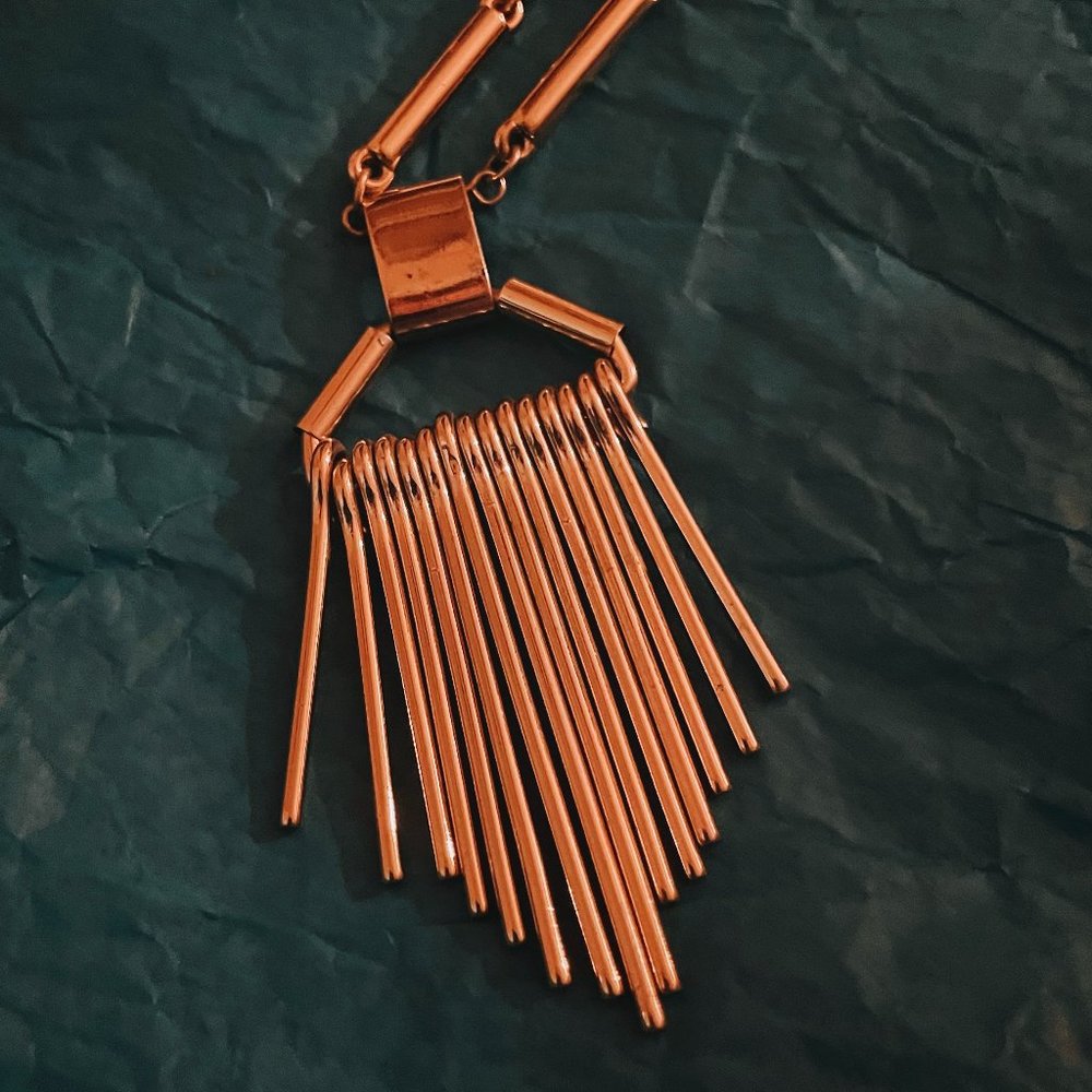 Long Art Deco Necklace